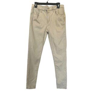 Levi's 720 High Rise Super Skinny Soft Khaki Jeans Chino's 31